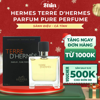 Nước Hoa Nam Hermes Terre D'hermes Parfum Pure Perfume 75ml - Nước Bông Hương Thơm Quả Cam Vàng, Hương gỗ Nam Tính