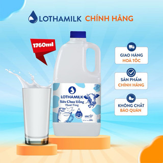  Sữa chua uống thanh trùng lothamilk chai 1760ml 