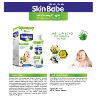 Sữa tắm rôm sảy skin babe