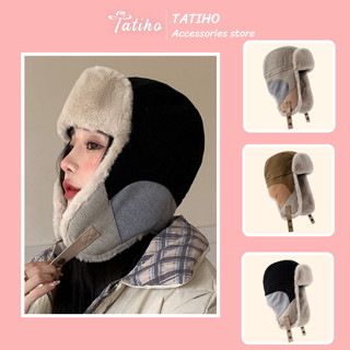 Nón Len Phi Công Unisex, Mũ Len Lông Trùm Tai Phối Màu Thời Trang Trẻ Trung Thời Trang Thu Đông Hàn Quốc - Mã NL073