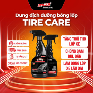 Dung dịch dưỡng đen bóng lốp FOCAR Tire Care 500ml - Phục hồi lốp cũ, làm đen bóng cao su