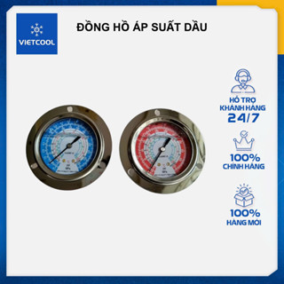 ĐỒNG HỒ ĐO ÁP SUẤT dùng trong KHO LẠNH (cao/thấp áp)
