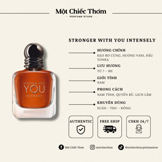[Một Chiếc Thơm] Nước hoa chiết nam chính hãng 5/10/20ml Stronger With You Intensely