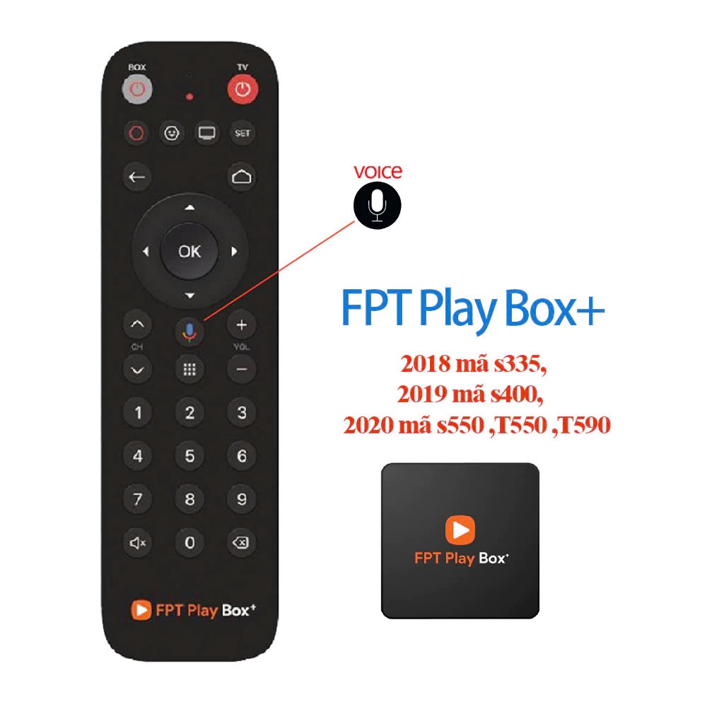 Điều Khiển FPT Play Box Hãng FPT -Remote Điều Khiển Giọng Nói FPT Play Box 2018 - 2021