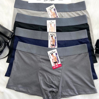  Combo 5 Quần lót nam boxer quần sịp đùi cotton thun lạnh thông hơi co giãn thoáng mát SĐ1 