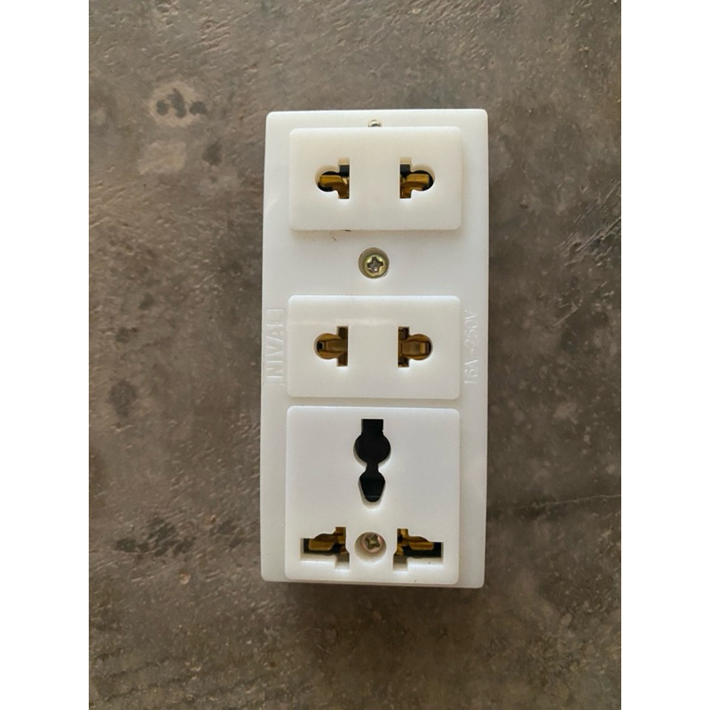 [NIVAL] ổ cắm 3 lỗ