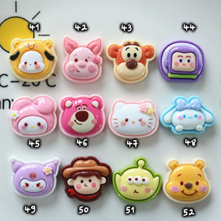 Combo 5/10 charm/sticker/3D ngẫu nhiên gắn dép sục siêu đẹp siêu rẻ gắn dép bao đẹp