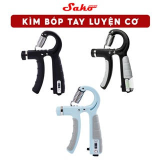  Kìm Bóp Tay Kìm Tập Cơ Tay Dụng Cụ Tập Gym Tại Nhà Điều Chỉnh Lực Có Đếm Số 5-100kg SAKO 