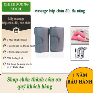 Máy massage bắp chân tay đùi giúp lưu thông khí huyết giảm đau mỏi tê bì, máy mát xa nhiệt sưởi giúp thon gọn bắp chân
