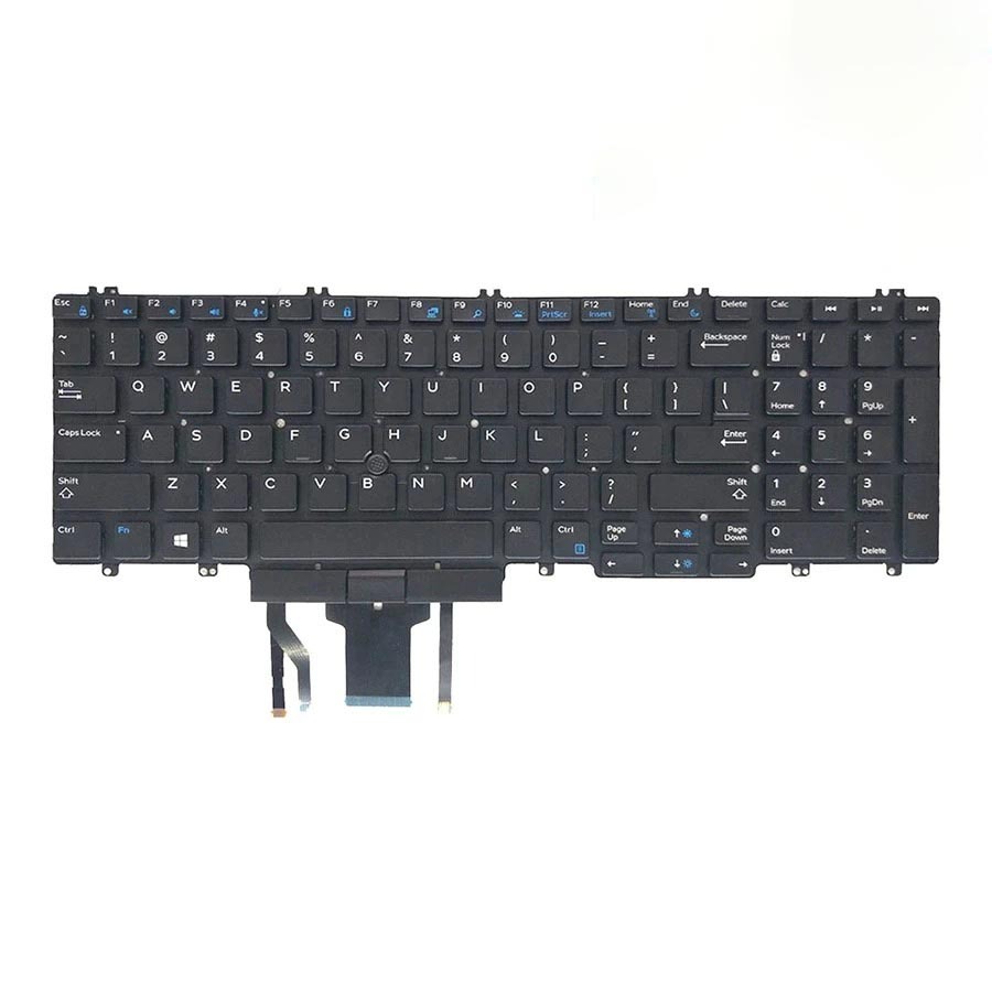 Bàn phím laptop Dell Precision 7530 7730   7540 7740 M7530 M7730.keyboard