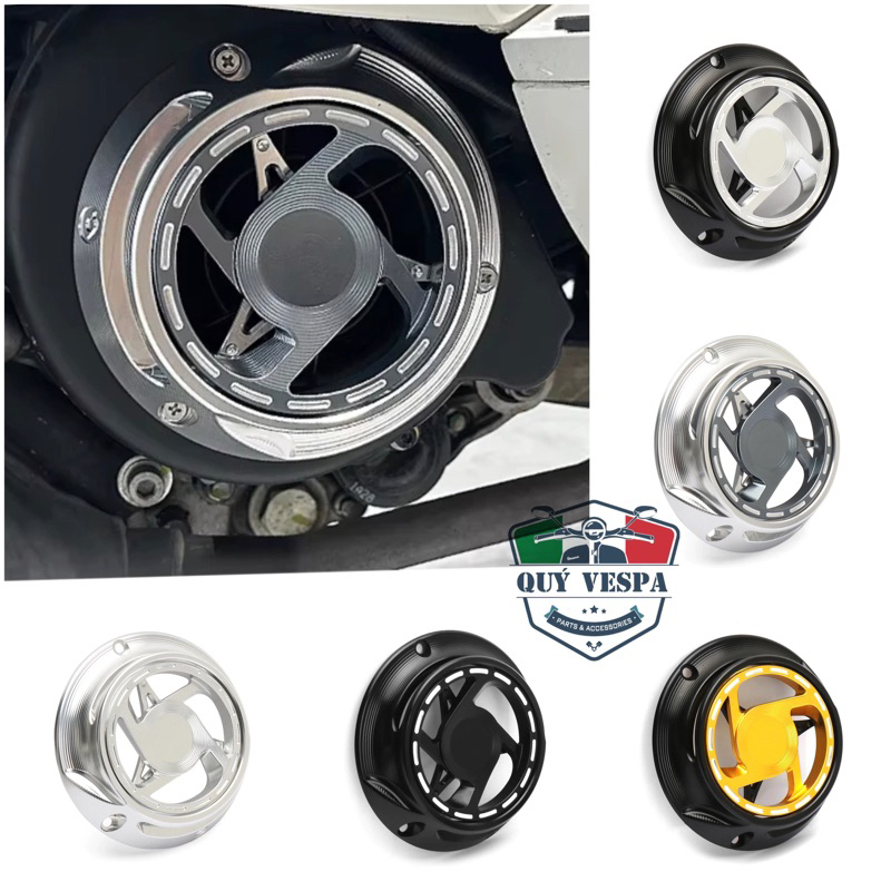 ỐP QUẠT GIÓ 101 NHÔM CNC CHO VESPA SPRINT PRIMAVERA LX S GTS