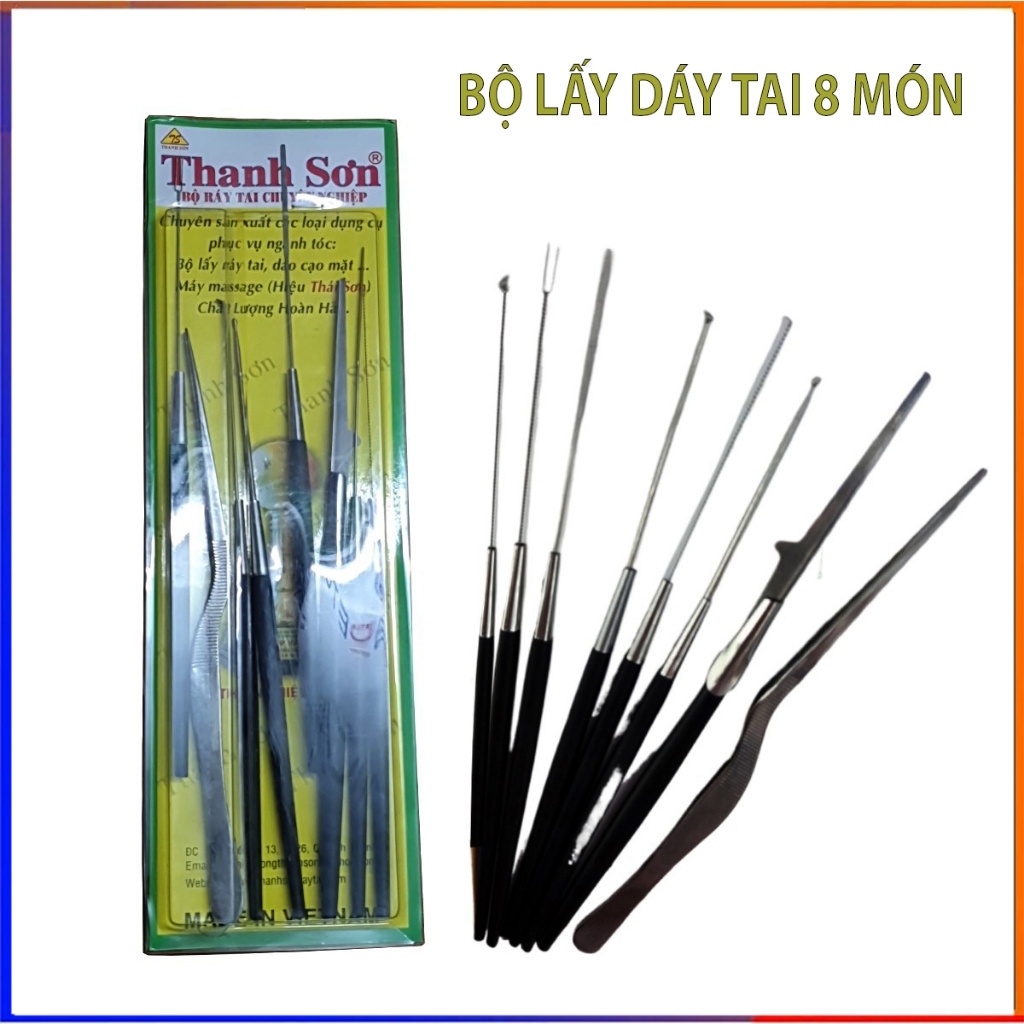 Bộ ráy tai cao cấp thanh sơn 8 món