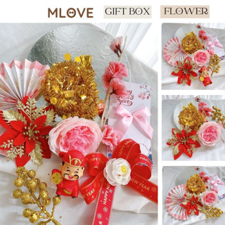 (Giá sỉ) Phụ Kiện Tráp Bánh Tài Lộc, Phụ Kiện Trang Trí Oản , Bánh Kẹo, Giỏ Quà Tết  MLOVE 3060901