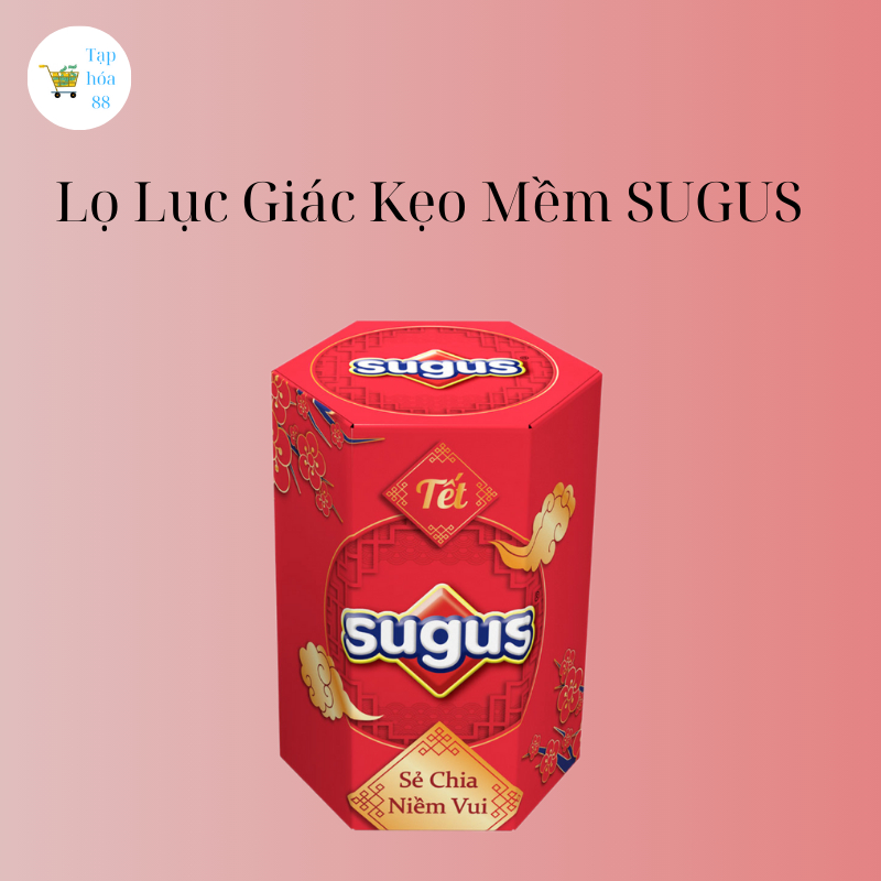 [ Chính Hãng ] Kẹo Mềm Sugus Hộp Giấy Lục Giác Hương Vị Trái Cây 99gr