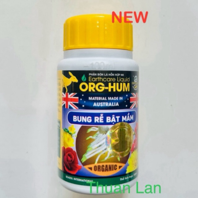 ORG HUM - Bung Rễ Bật Mầm 100ml