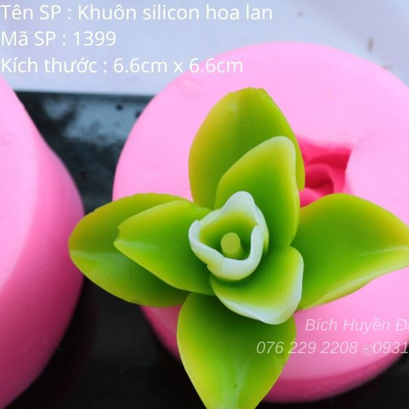 Khuôn silicon hoa lan 1399