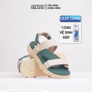 Giày Sandal SYNDER SD2 Màu Be Rêu [TẶNG CHAI VỆ SINH GIÀY ]