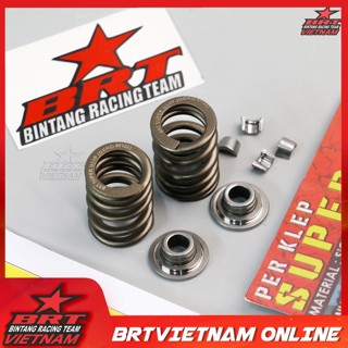 Lò xo đầu BRT Oval dùng cho các dòng xe 2 van Wave/Dream/Blade/Future - Xupap 5li