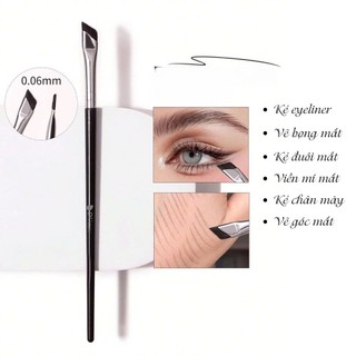 Cọ Trang Điểm Kẻ Mắt DUCARE Makeup Brush Siêu Mỏng Lưỡi XéoSợi Tổng Hợp Cao Cấp DL01