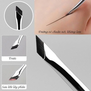 Cọ Trang Điểm Kẻ Mắt DUCARE Makeup Brush Siêu Mỏng Lưỡi XéoSợi Tổng Hợp Cao Cấp DL01