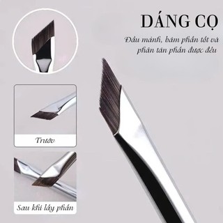 Cọ Trang Điểm Kẻ Mắt DUCARE Makeup Brush Siêu Mỏng Lưỡi XéoSợi Tổng Hợp Cao Cấp DL01