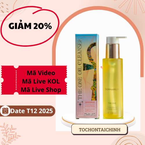 Dầu tẩy trang Dermarium The One 150ml