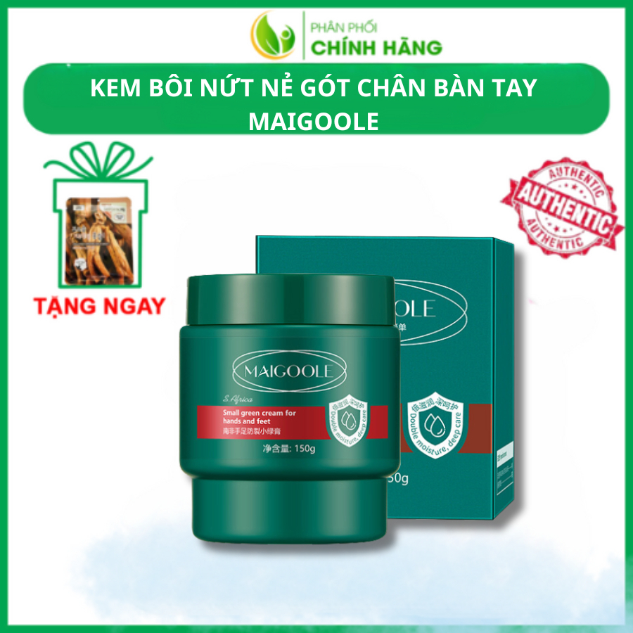 Kem bôi nứt nẻ gót chân, bàn tay MAIGOOLE - Kem dưỡng tay chân MAIGOOLE cấp ẩm, làm mềm mịn, xóa nhăn tay chân hộp 150g