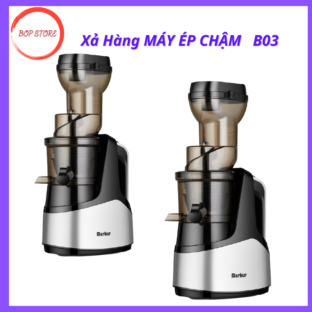 Máy ép chậm Merkur, Máy làm kem B03- B05