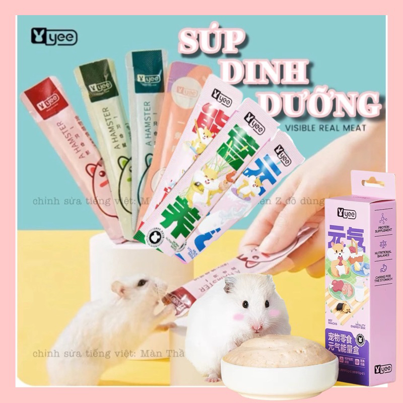 Súp dinh dưỡng rất nhiều loại Yee dành cho Hamster