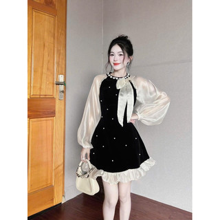 ĐẦM CÚP CÔNG CHÚA ĐÍNH NƠ