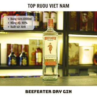[Top Rượu VN] Gin Beefeater Dry [Chính Hãng]