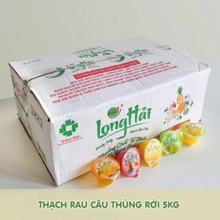 Thạch Rau Câu Long Hải Vị Trái Cây Thùng 5kg