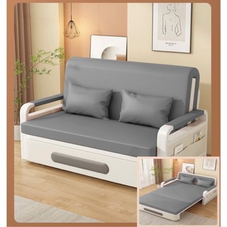 Giường Sofa Gấp Gọn Đa Năng Nhiều Kích Thước. Sofa Bed Có Hộc Để Đồ Rộng Rãi, Đệm Đàn Hồi Cao