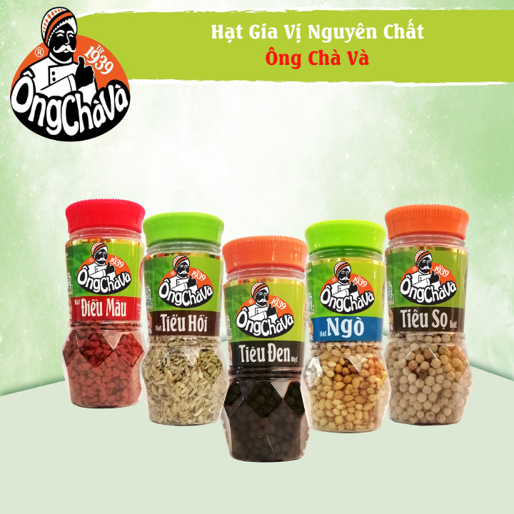 Gia Vị Hạt Nguyên Chất Ông Chà Và - Hàng Chính Hãng