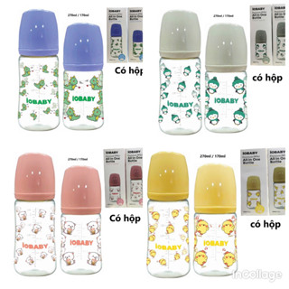 Bình sữa cổ rộng cao cấp iO baby PPSU 170/270ml