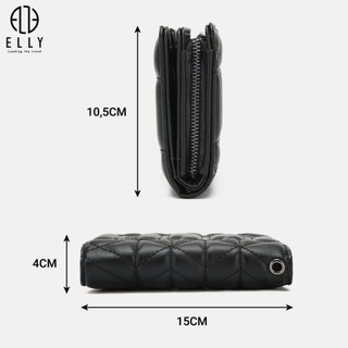 [Deal sang chảnh]  VÍ NỮ CAO CẤP DA THẬT ELLY – EV96