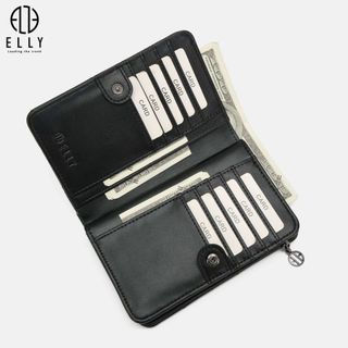 [Deal sang chảnh]  VÍ NỮ CAO CẤP DA THẬT ELLY – EV96