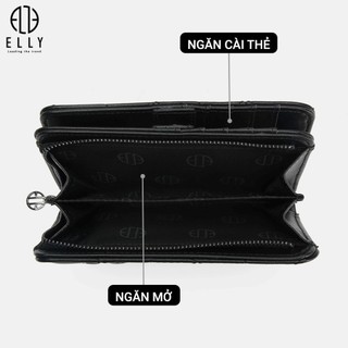[Deal sang chảnh]  VÍ NỮ CAO CẤP DA THẬT ELLY – EV96
