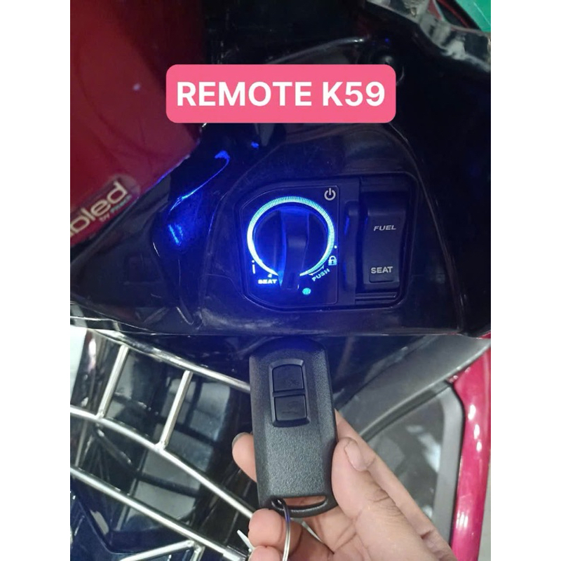 Bộ Khóa smartkey Honda AB 2010-2017 remote 2 nút K59, K2S zin hãng