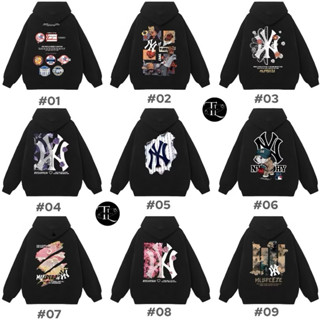 Áo Hoodie MLB Nỉ Bông Dày Dặn Full Tag Mác cho cả Nam và Nữ