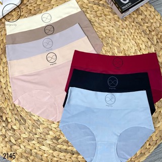 [MÃ 2145] - SET 5 Quần Lót Bigsize (50-100 kg) Trơn Không Viền, Co Giãn Tốt, Gợi Cảm