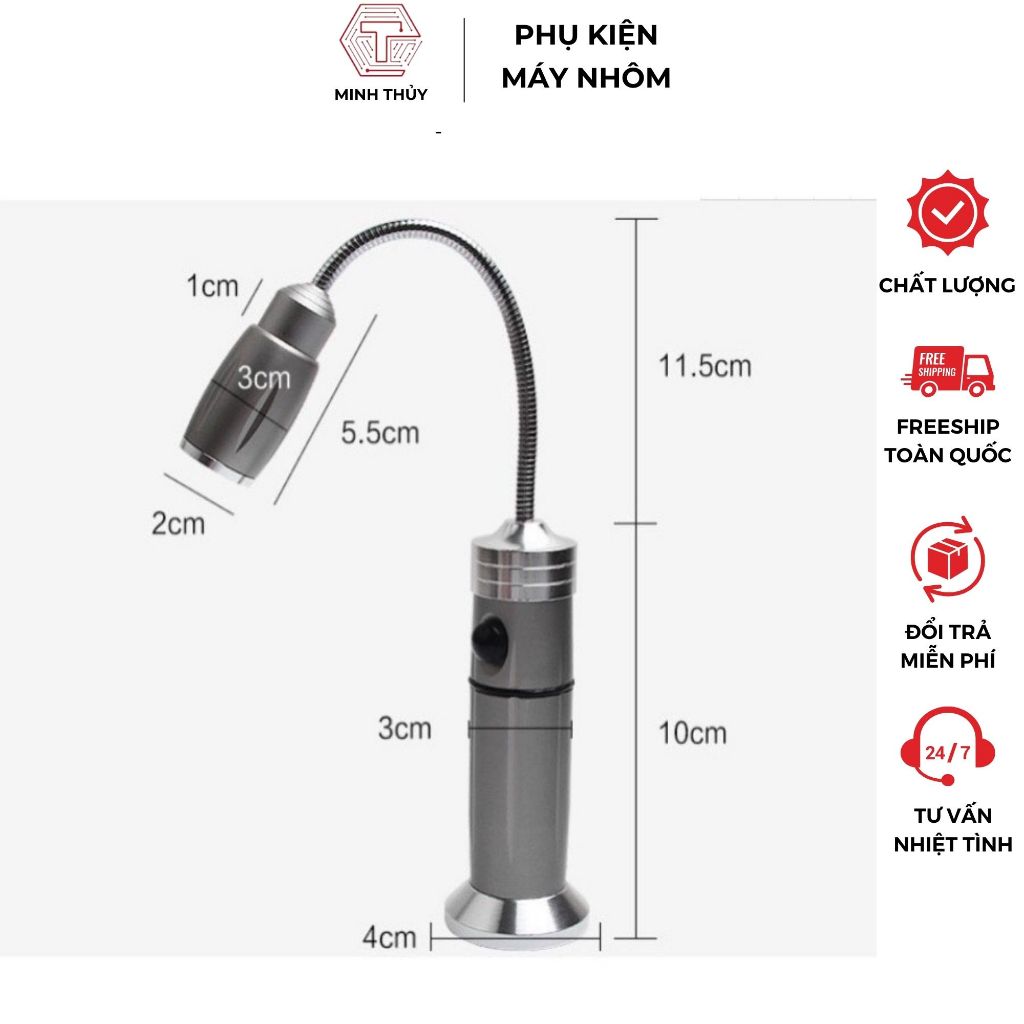 Đèn led đế nam châm, đèn chiếu sáng, loại 1 - Minh Thủy