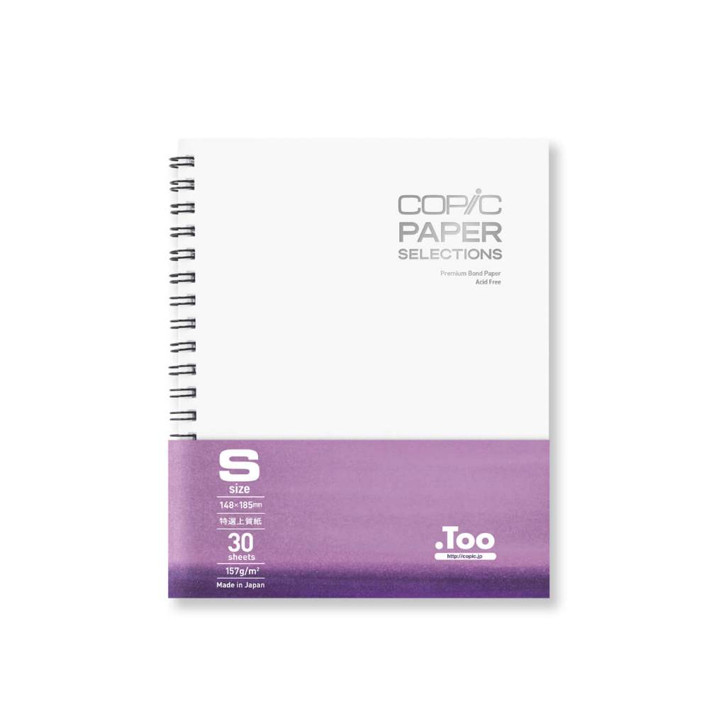 Sổ COPIC Paper Selections COPIC Sketchbook S - 157gsm - 148x185mm - 30 sheets