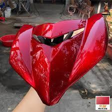 Y138 _Chai sơn xịt sơn xe máy Samurai Y138 màu đỏ candy Yamaha - Brilliant Red