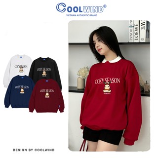Áo Sweater Couple COZY SEASON | Chất Liệu Nỉ Bông | Form Rộng | COOLWIND Local Brand