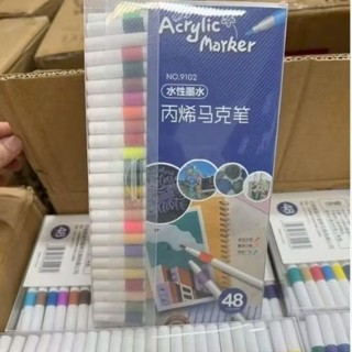   Bộ 60 màu  Bút Acrylic dành cho trẻ em bút vẽ nên giày,đá giấy tường giấy đa năng 