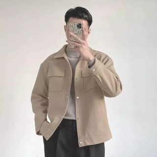 Áo khoác dạ nam chất liệu dạ ép túi hộp cao cấp Jacket Local Brand Vesca W10