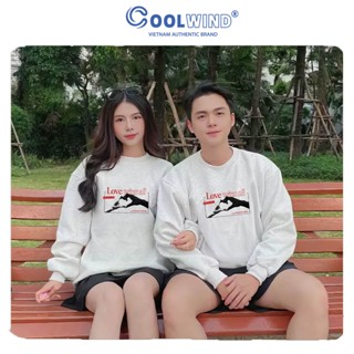 Áo Sweater Couple LOVE WINS ALL | Chất Liệu Nỉ Bông | Form Rộng Dáng Unisex | COOLWIND Local Brand