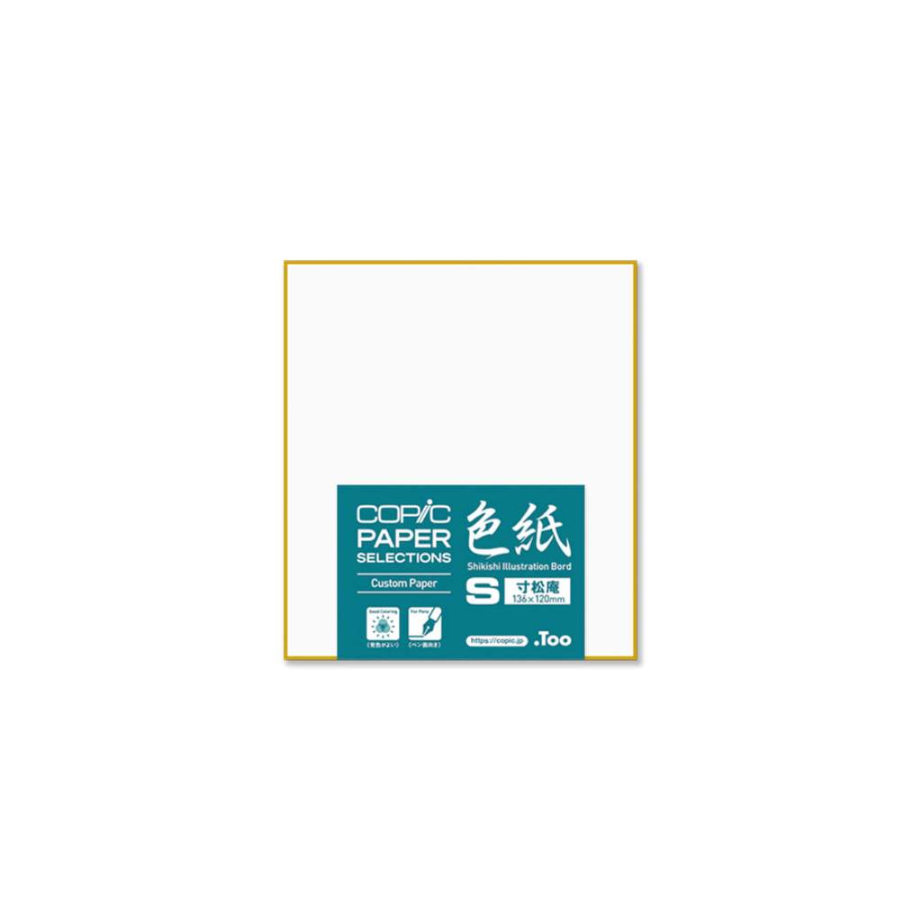 Giấy COPIC Paper Selections Shikishi Illustration Board S - 136x120mm