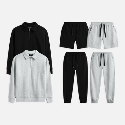 Set Nam Sweatshirt Pant Options, Chất Vải Nỉ Thoải Mái, SB0048, SOMEHOW